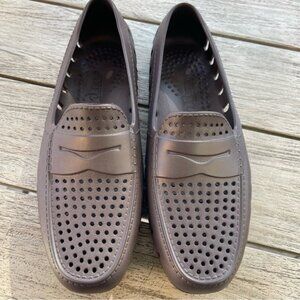 Floaters Counrty Club Brown Driving Water Shoe Loafers Mens Size 10